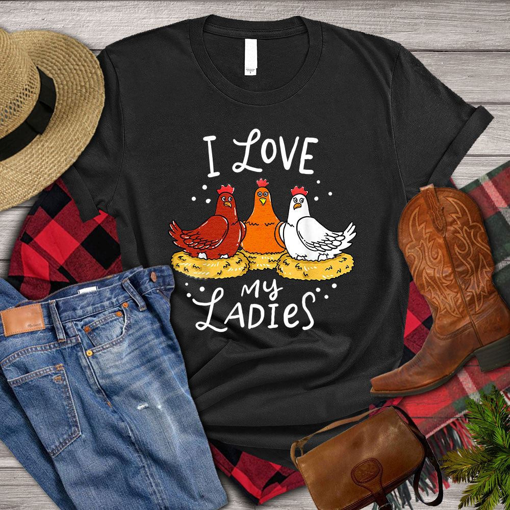 Farm T Shirt, Funny I Love My Ladies T Shirt, Farm Shirts, Funny Farm Shirts