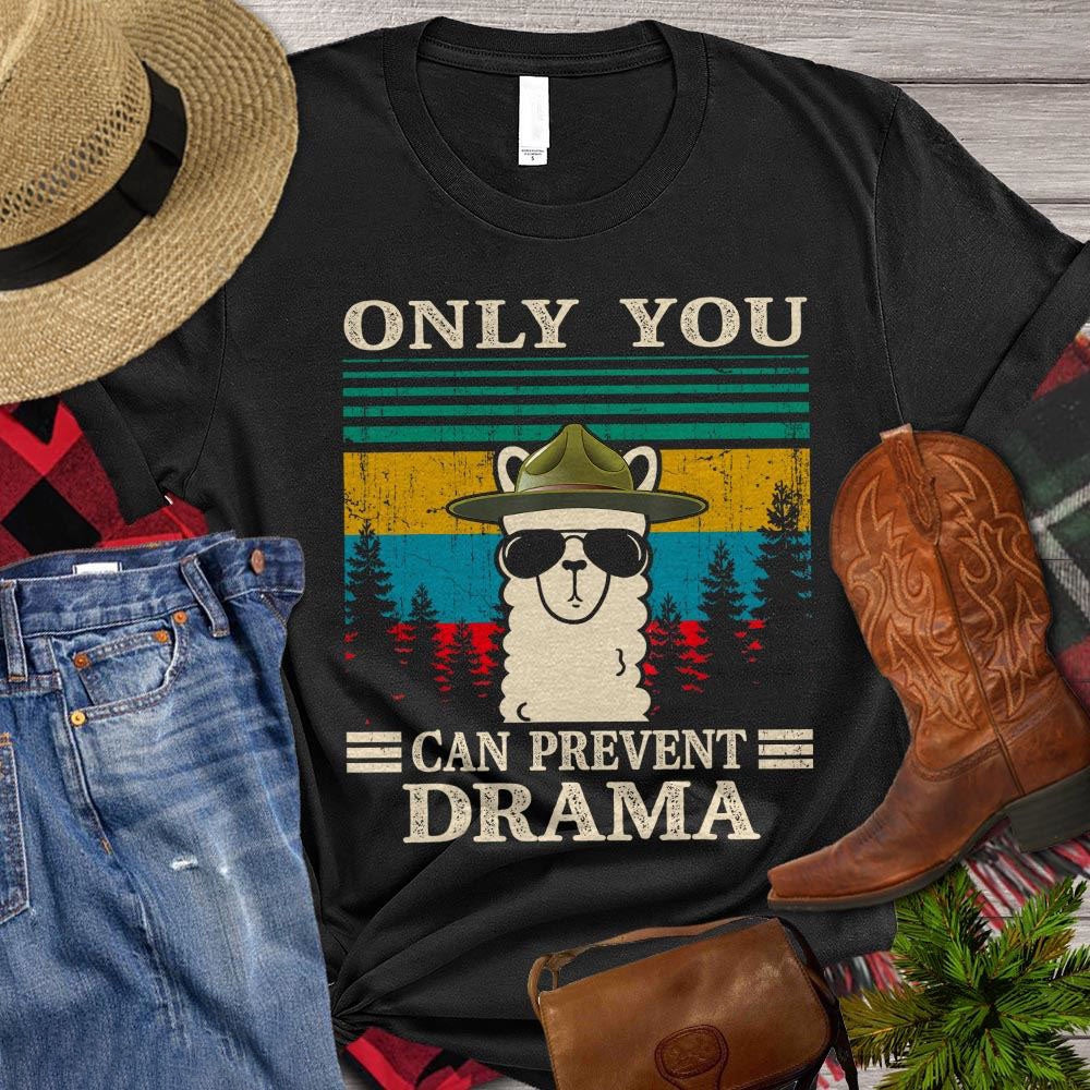Farm T Shirt, Funny Only You Can Prevent Drama T Shirt, Farm Shirts, Funny Farm Shirts