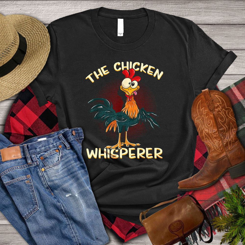 Farm T Shirt, Funny The Chicken Whisperer T Shirt, Farm Shirts, Funny Farm Shirts