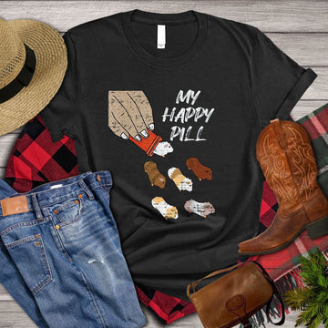 Farm T Shirt, GuineaMy Happy Pill Guineapig T Shirt, Farm Shirts, Funny Farm Shirts