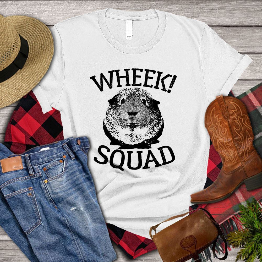 Farm T Shirt, GuineaWheek Squad Guineapig T Shirts, Farm Shirts, Funny Farm Shirts