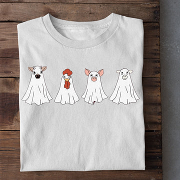 Farm T Shirt, Halloween Farm Animals T-shirt, Costume With Farm Animals T Shirt, Farm Shirts, Funny Farm Shirts