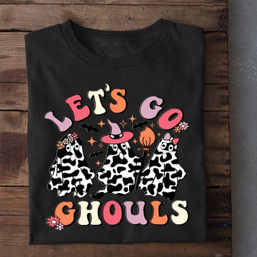 Farm T Shirt, Halloween Let's Go Ghouls Tees, Farm Shirts, Funny Farm Shirts