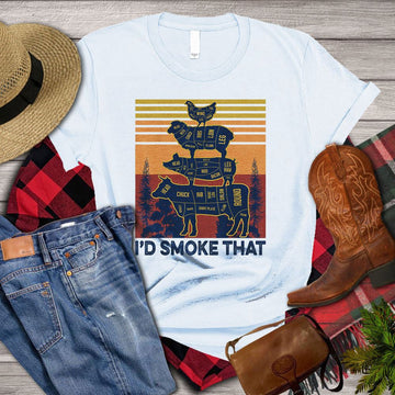 Farm T Shirt, I_d Smoke That T Shirt, Farm Shirts, Funny Farm Shirts