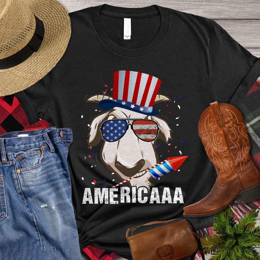 Farm T Shirt, July 4th Americaa USA Flag T Shirt, Farm Shirts, Funny Farm Shirts