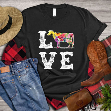 Farm T Shirt, Love Cow T Shirt, Farm Shirts, Funny Farm Shirts