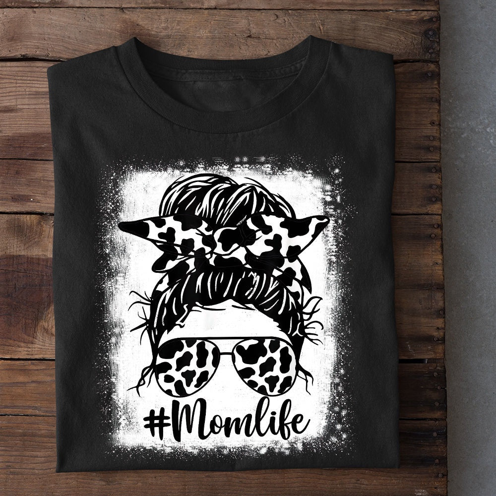 Farm T Shirt, Mother's Day Cow Mom Life T Shirt, Farm Shirts, Funny Farm Shirts
