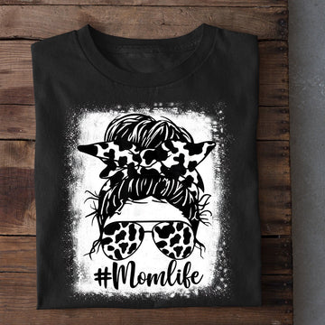 Farm T Shirt, Mother's Day Cow Mom Life T Shirt, Farm Shirts, Funny Farm Shirts