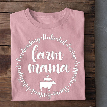 Farm T Shirt, Mother's Day Farmer T-shirt, Farm Animals Farm Mama T Shirt, Farm Shirts, Funny Farm Shirts