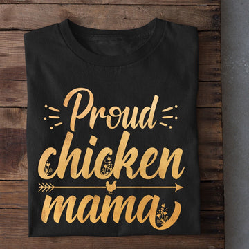 Farm T Shirt, Mother's Day Proud Chicken Mama T Shirt, Farm Shirts, Funny Farm Shirts