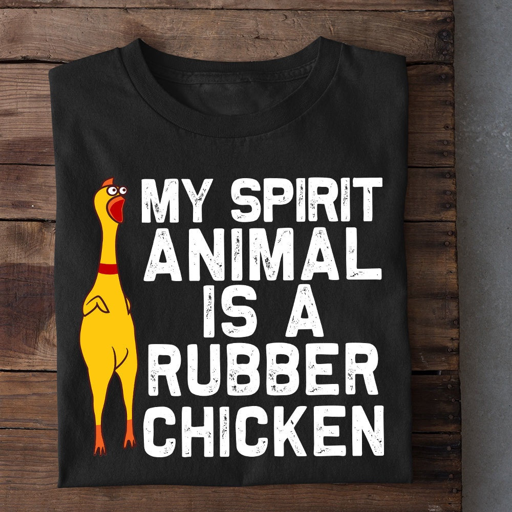 Farm T Shirt, My Spirit Animal Is A Chicken T Shirt, Farm Shirts, Funny Farm Shirts
