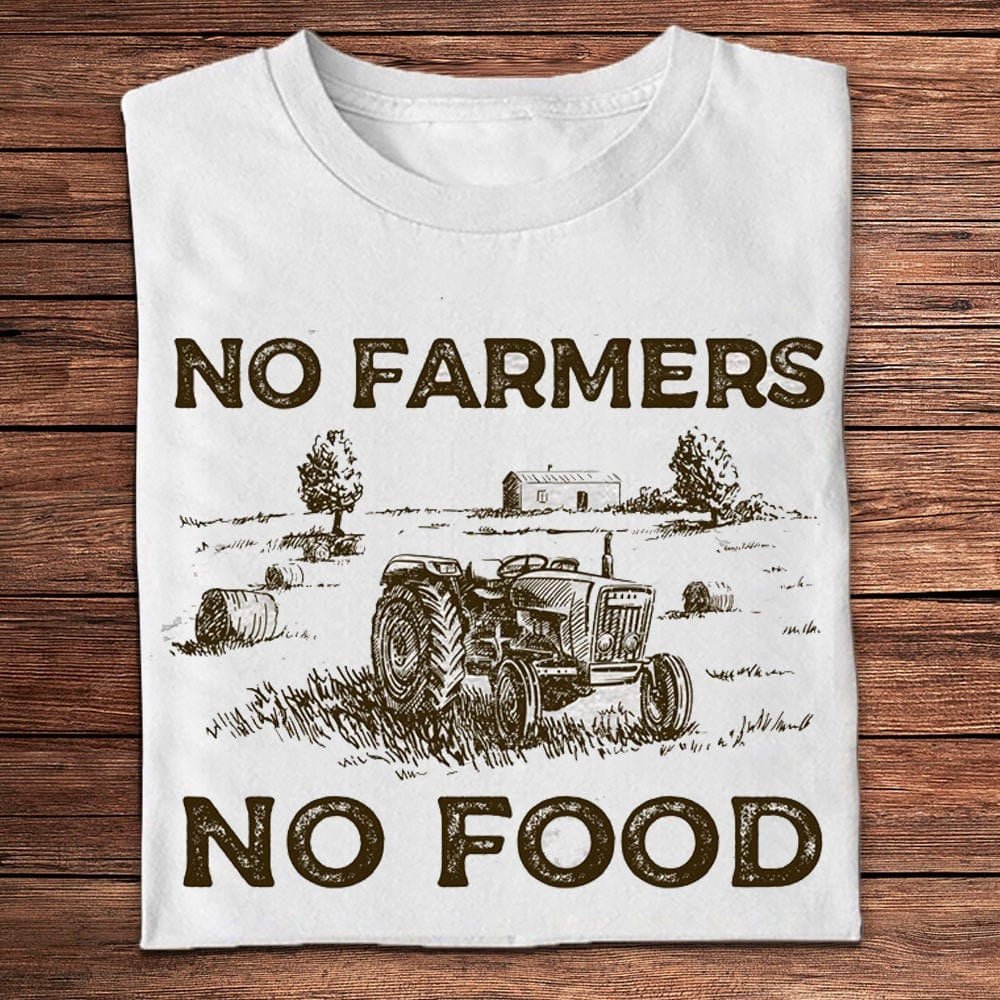 Farm T Shirt, No Farmers No Food T Shirts, Farm Shirts, Funny Farm Shirts