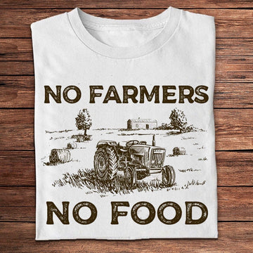 Farm T Shirt, No Farmers No Food T Shirts, Farm Shirts, Funny Farm Shirts