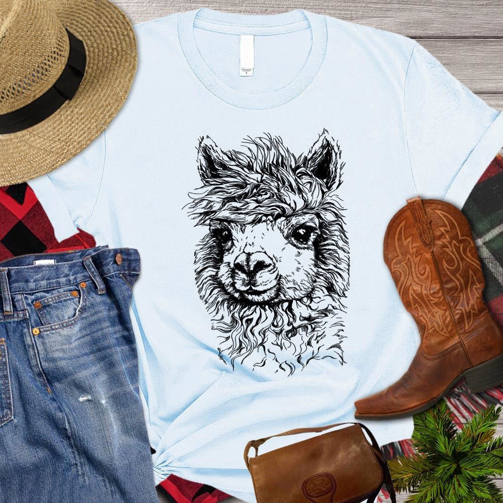 Farm T Shirt, Old Llama Mom T Shirt, Farm Shirts, Funny Farm Shirts