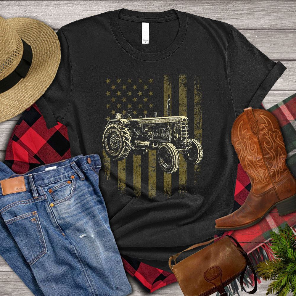 Farm T Shirt, Old Vintage Tractor T Shirt, Farm Shirts, Funny Farm Shirts
