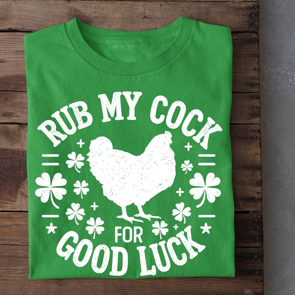 Farm T Shirt, St Shamrocks Good Luck T Shirt, Farm Shirts, Funny Farm Shirts