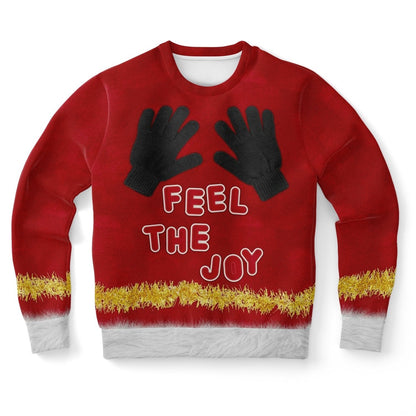 Feel the Joy Ugly Christmas Sweater, Christmas Ugly Sweater, Sweater Xmas, Ugly Sweater