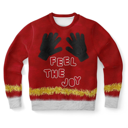 Feel the Joy Ugly Christmas Sweater, Christmas Ugly Sweater, Sweater Xmas, Ugly Sweater