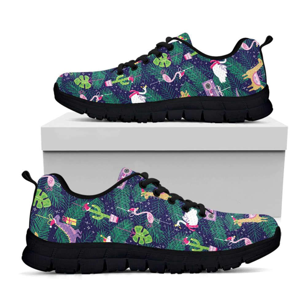 Funny Christmas Decoration Pattern Print Shoes Sneaker, Christmas Shoes, Chistmas Sneaker, Christmas Running Shoes