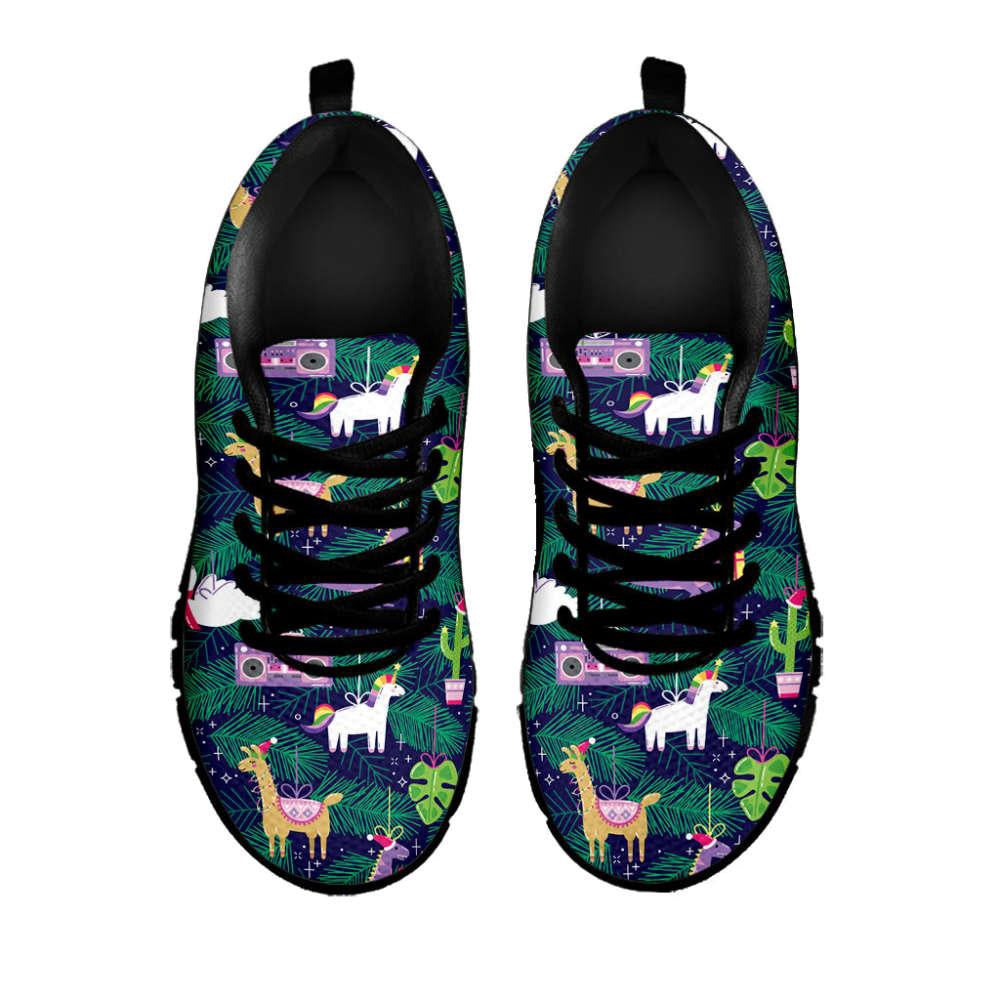 Funny Christmas Decoration Pattern Print Shoes Sneaker, Christmas Shoes, Chistmas Sneaker, Christmas Running Shoes