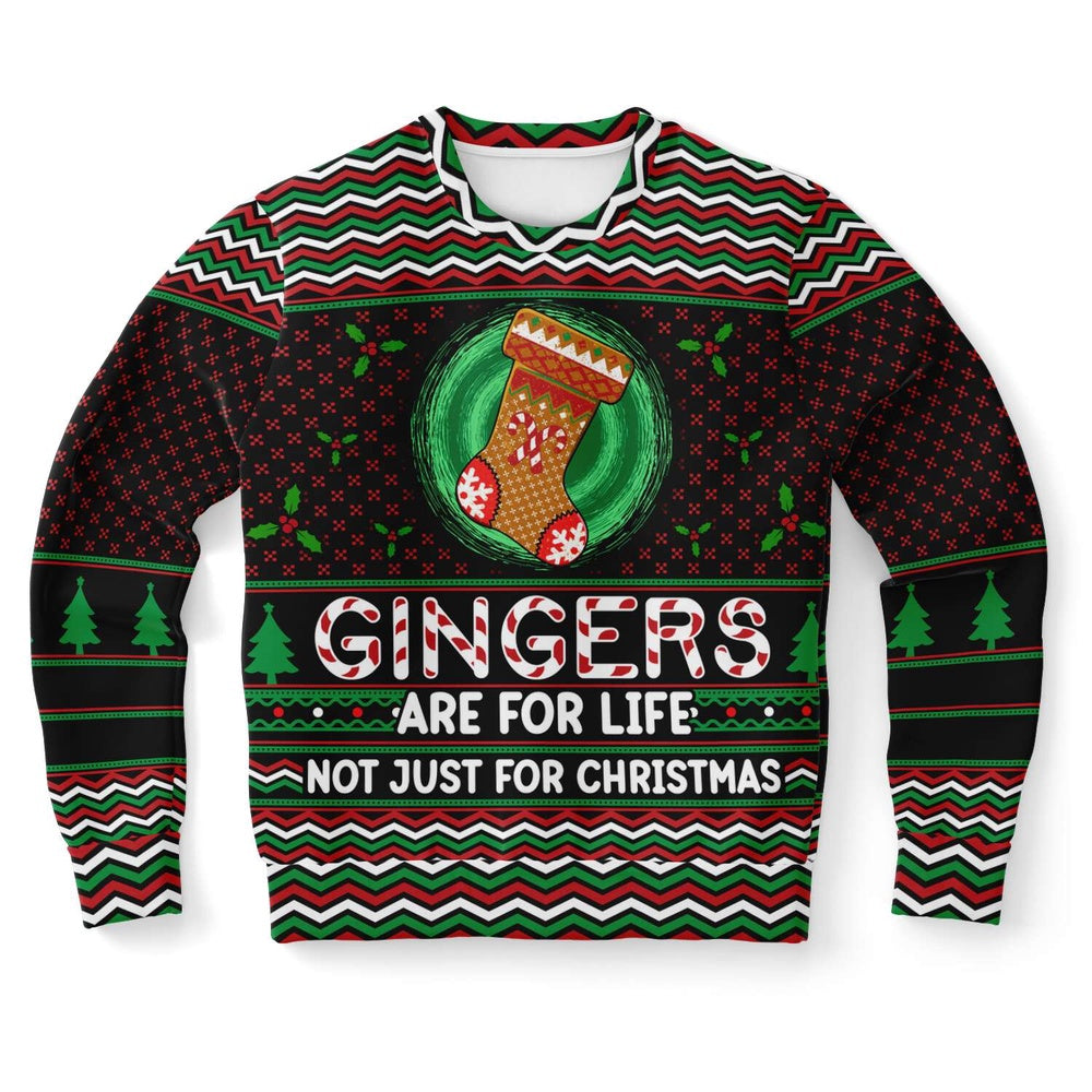 Ginger Are For Life Not Just For Christmas Ugly Christmas Sweater, Christmas Ugly Sweater, Sweater Xmas, Ugly Sweater