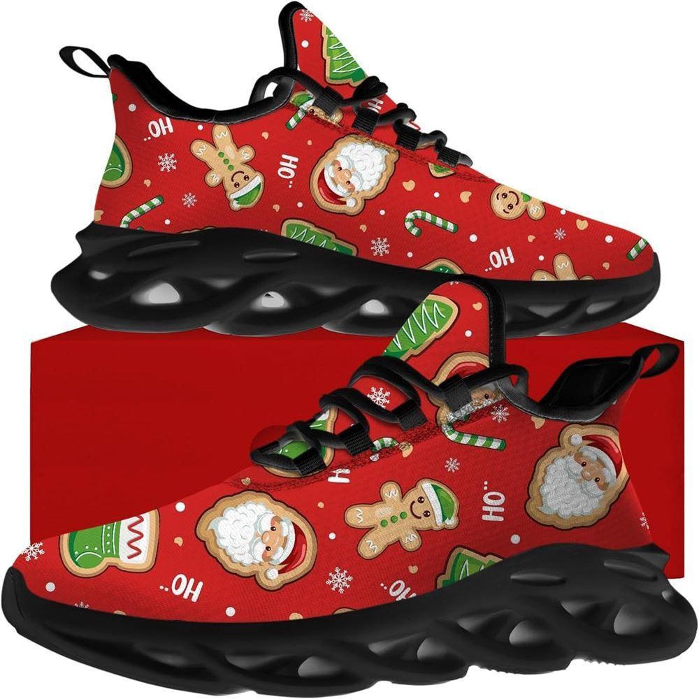 Ginger Candy Christmas Max Soul Shoes, Christmas Sneakers, Christmas Shoes, Christmas Clunky Sneaker