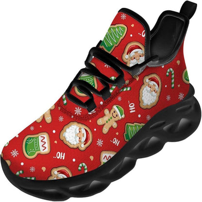 Ginger Candy Christmas Max Soul Shoes, Christmas Sneakers, Christmas Shoes, Christmas Clunky Sneaker