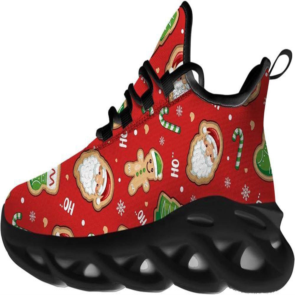 Ginger Candy Christmas Max Soul Shoes, Christmas Sneakers, Christmas Shoes, Christmas Clunky Sneaker