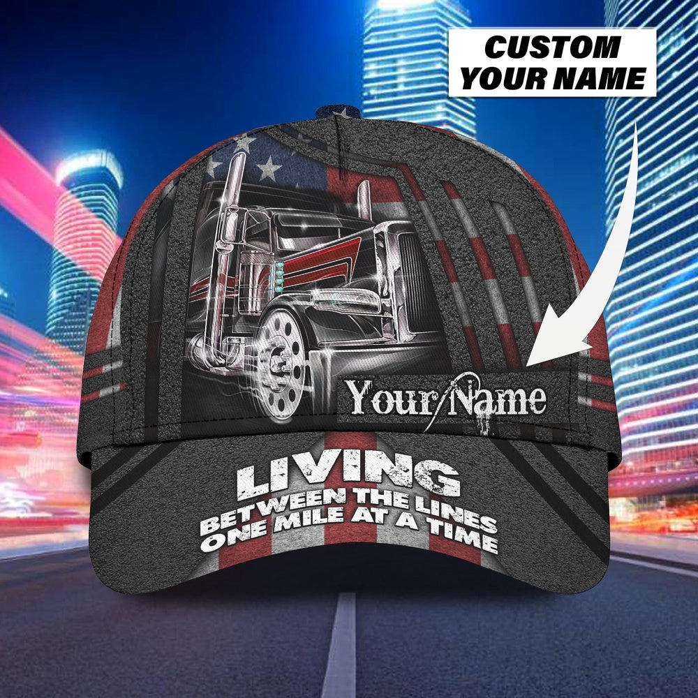 Great Trucker Customized Name 3D Cap, Farmer Cap, Vintage Farmer Hat, Mens Farmer Hats, Cap For Farmers
