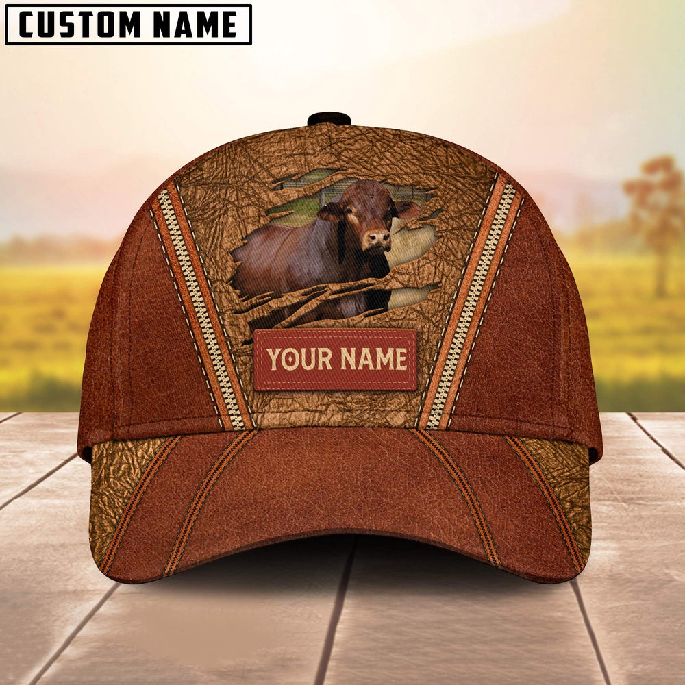 Happy Beefmaster Customized Name Cap, Farmer Cap, Vintage Farmer Hat, Mens Farmer Hats, Cap For Farmers