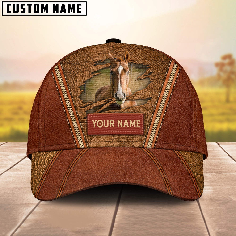 Happy Horse Customized Name Cap, Farmer Cap, Cap For Farmers, Best Farm Hat, Farm Use Hat