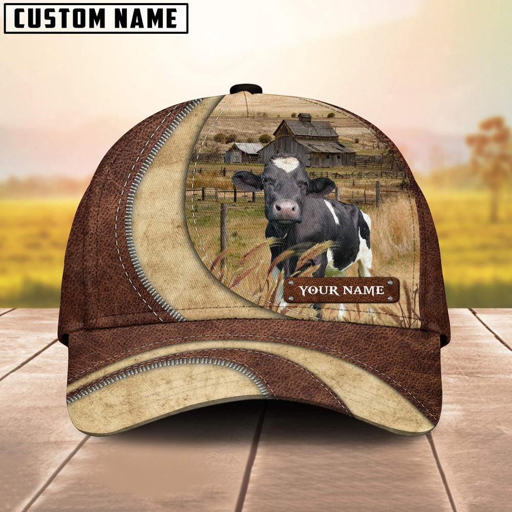 Holstein Customized Name Farm Barn Cap, Farmer Cap, Cap For Farmers, Best Farm Hat, Farm Use Hat