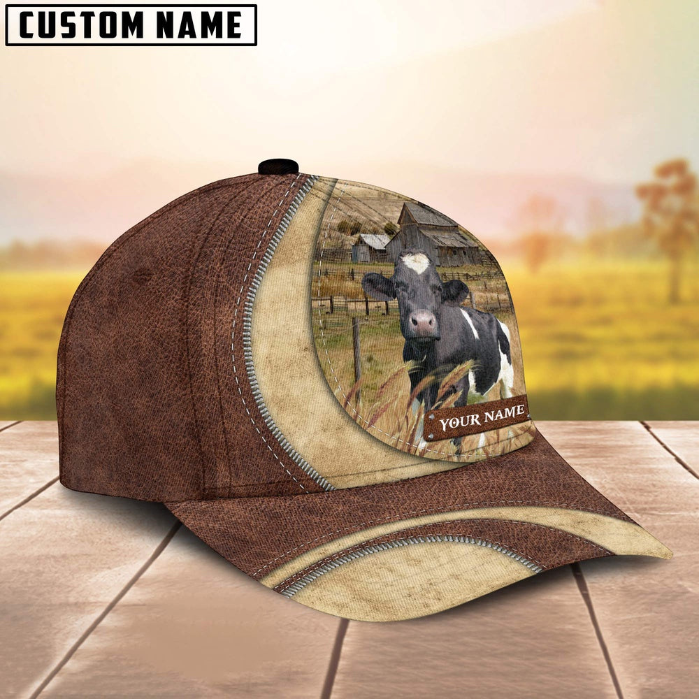 Holstein Customized Name Farm Barn Cap, Farmer Cap, Cap For Farmers, Best Farm Hat, Farm Use Hat