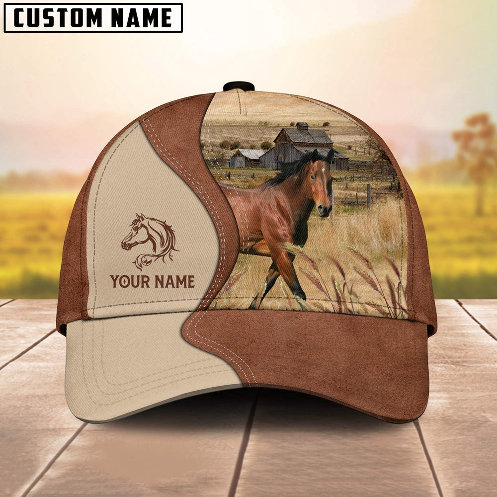 Horse Customized Name Choco Cap, Farmer Cap, Cap For Farmers, Best Farm Hat, Farm Use Hat