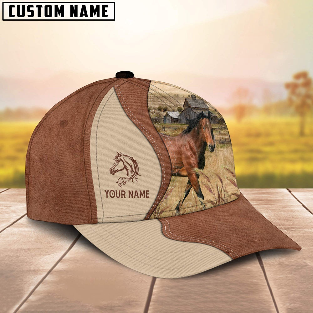 Horse Customized Name Choco Cap, Farmer Cap, Cap For Farmers, Best Farm Hat, Farm Use Hat