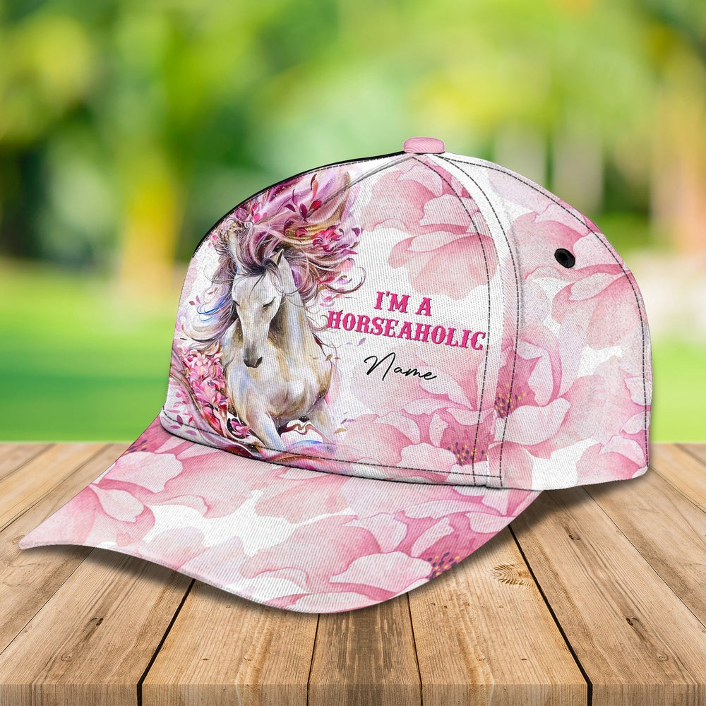 Horse Girl Customized Name Cap, Farmer Cap, Cap For Farmers, Best Farm Hat, Farm Use Hat