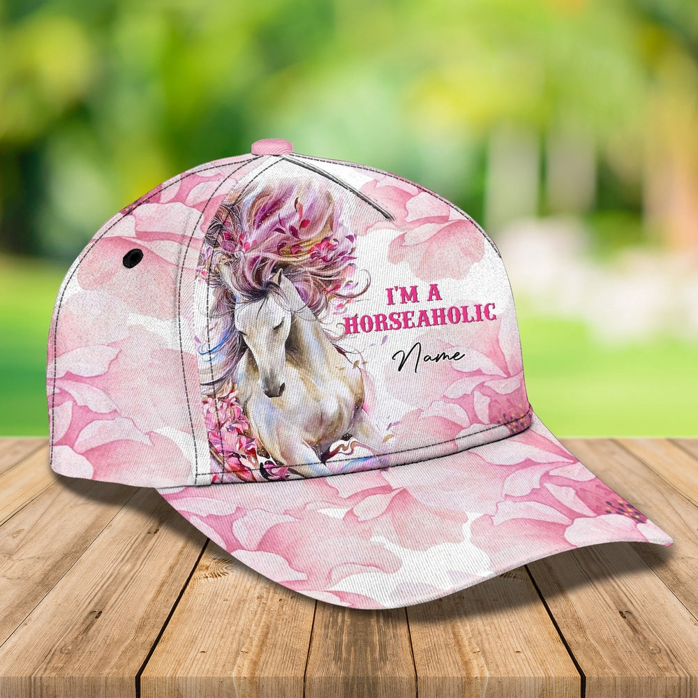 Horse Girl Customized Name Cap, Farmer Cap, Cap For Farmers, Best Farm Hat, Farm Use Hat