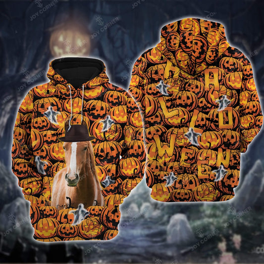 Horse Halloween 3D Shirt, Farmer Hoodie, Farm Themed Shirts, Farm Tee Shirts