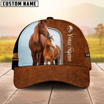 Horse Lovers Customized Name Cap, Farmer Cap, Cap For Farmers, Best Farm Hat, Farm Use Hat
