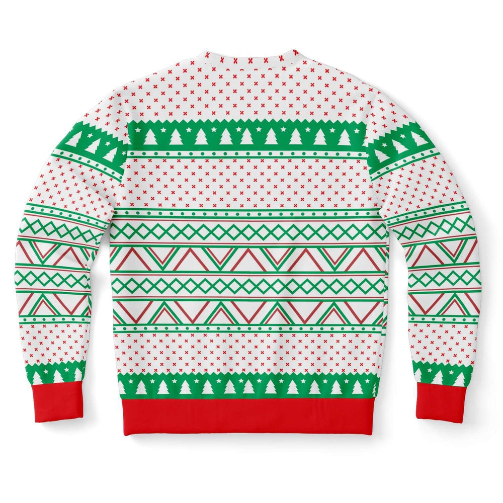 I Don't Believe In You Either Santa Ugly Christmas Sweater, Christmas Ugly Sweater, Sweater Xmas, Ugly Sweater