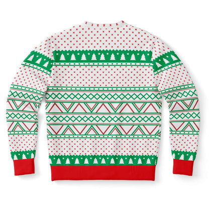 I Don't Believe In You Either Santa Ugly Christmas Sweater, Christmas Ugly Sweater, Sweater Xmas, Ugly Sweater