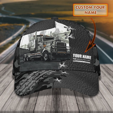 I'm A Veteran And A Trucker Customized Name 3D Cap, Farmer Cap, Cap For Farmers, Best Farm Hat, Farm Use Hat