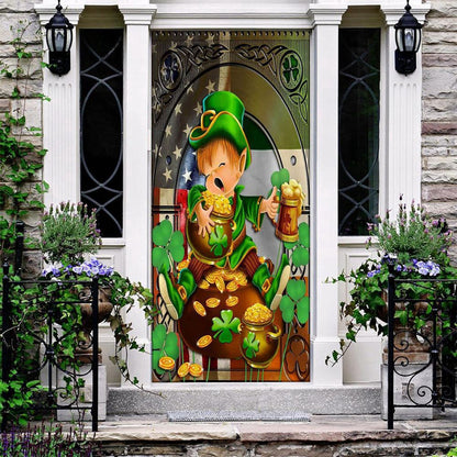 Irish American Leprechaun Happy Patricks Day Home Door, Patricks Day Home Door, Patrick Day Home Decor