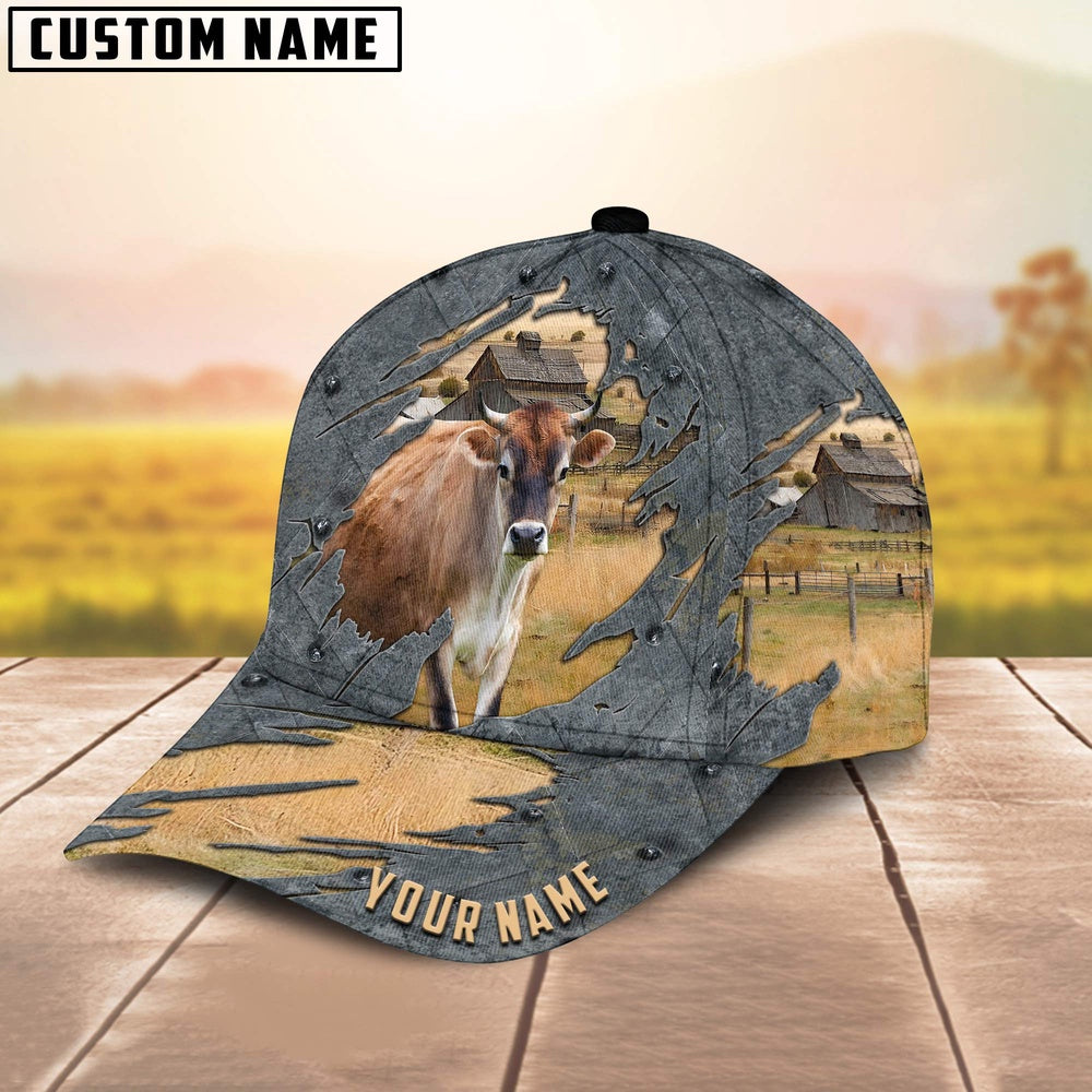 Jersey Customized Name Cap, Farmer Cap, Cap For Farmers, Best Farm Hat, Farm Use Hat