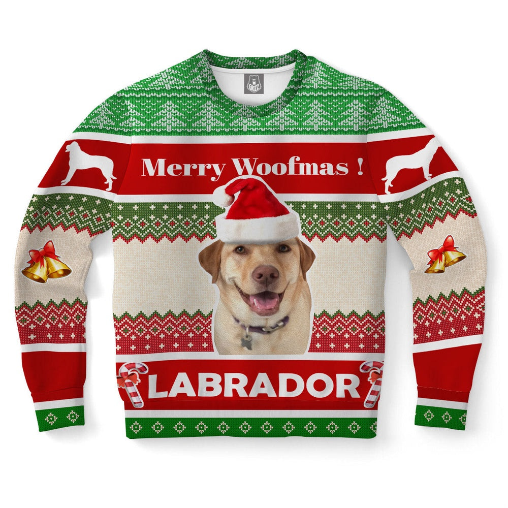 Labrador Retriever Dog Ugly Christmas Sweater, Christmas Ugly Sweater, Sweater Xmas, Ugly Sweater