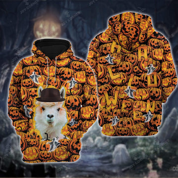 Llama Halloween 3D Shirt, Farmer Hoodie, Farm Themed Shirts, Farm Tee Shirts