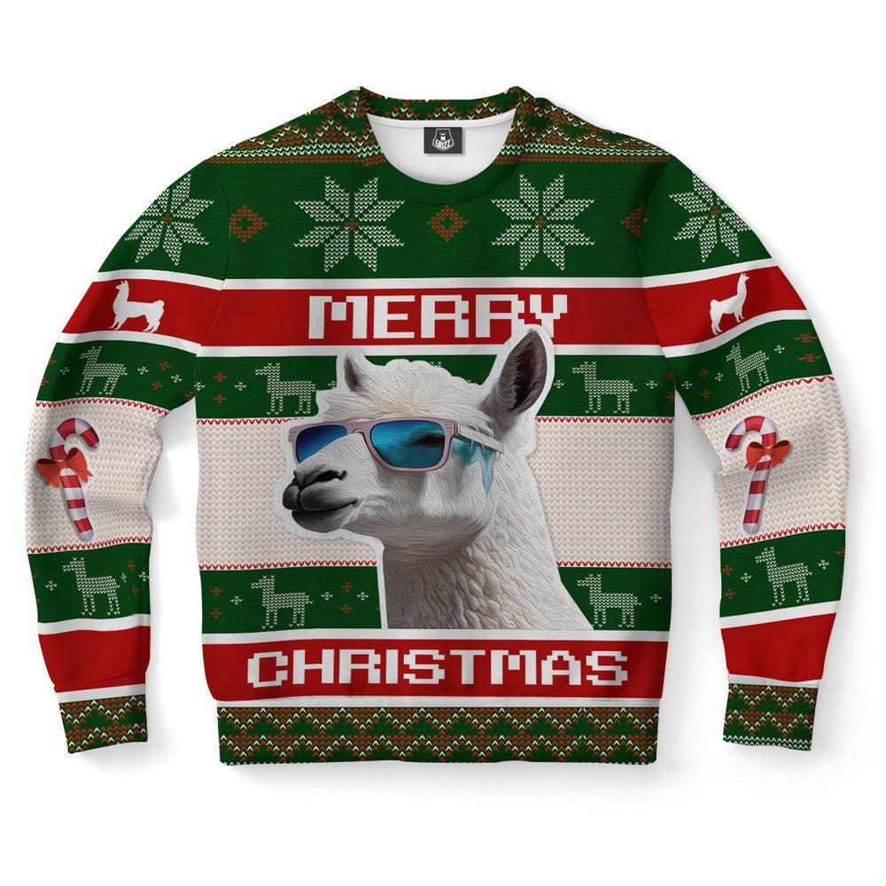 Llama Ugly Christmas Sweater, Christmas Ugly Sweater, Sweater Xmas, Ugly Sweater