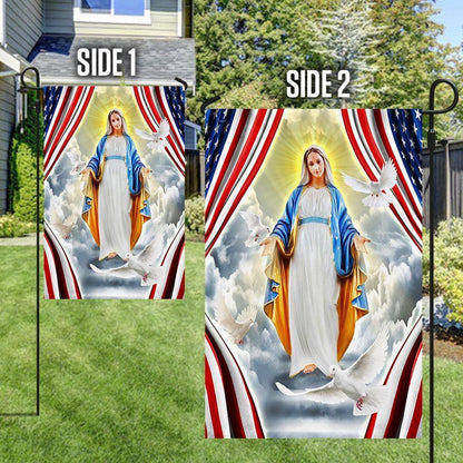 Mary Flag Mother Of Jesus Flag, Christmas Outdoor Decor Decoration