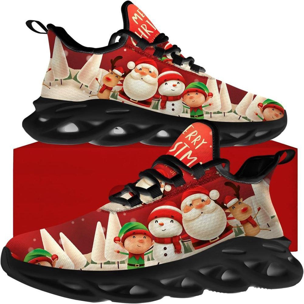 Merry Christmas And Happy New Year My Friend Max Soul Shoes, Christmas Sneakers, Christmas Shoes, Christmas Clunky Sneaker