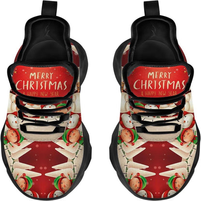 Merry Christmas And Happy New Year My Friend Max Soul Shoes, Christmas Sneakers, Christmas Shoes, Christmas Clunky Sneaker